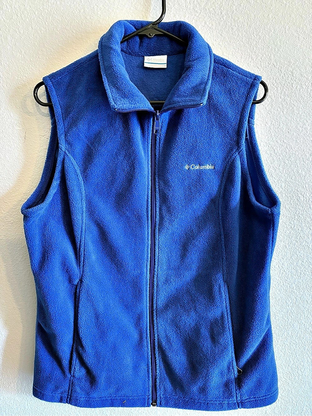 Columbia Benton Springs Fleece Vest Blue Large